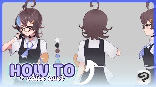 Making My OC s Reference Sheet SPEEDPAINT TUTORIAL