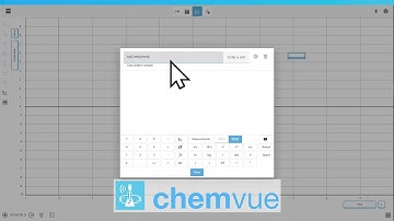 Create and Display a Calculation (Chemvue)