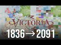 Victoria 3 AIのみでゲームを進めたらどの国がトップになるのか!? AI Only Timelapse 1836-2091 AIバトル ビクトリア3