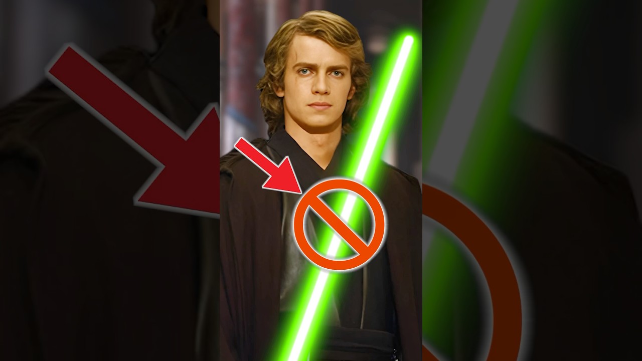 Why Didn't Anakin Use a Green Lightsaber?
