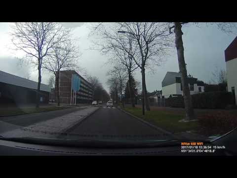 Mio MiVue 658 WiFi dashcam: review video-sample stad