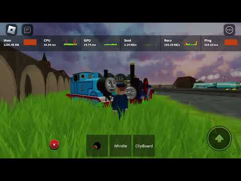 Thomas crash into