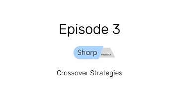 EPISODE 3 - Moving Average Crossover Strategies