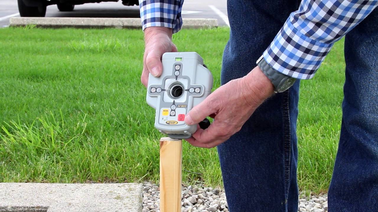 Automatic Setup Using Spot Finder W/DG Pipe Lasers YouTube