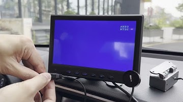 HD BSD Blind Spot Detection AI Alarm Car Rear View Camera AHD TVI CVBS PAL/NTSC 8 Signals