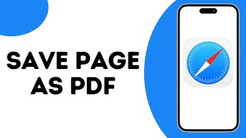 How To Save Webpages As PDF in Safari ?