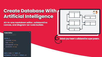 CREATE DATABASE DIAGRAM WITH AI - ERASOR.IO