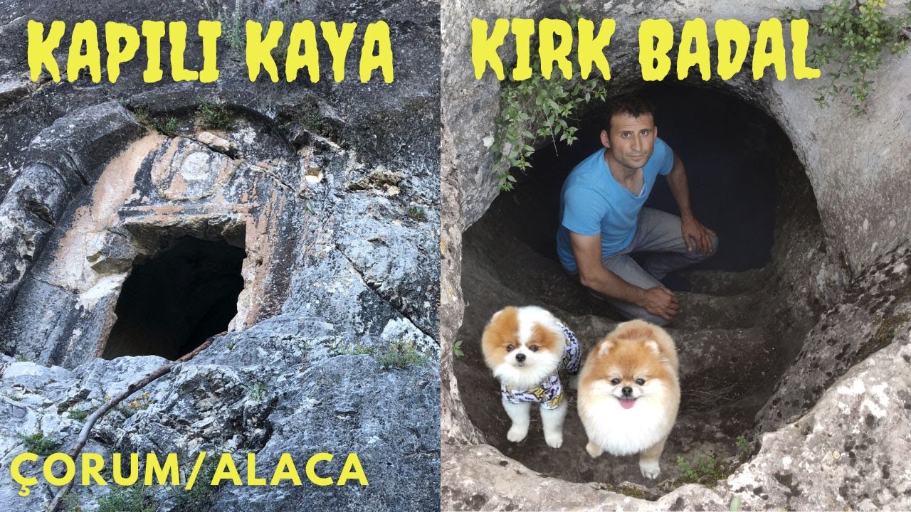 ALACA GÜZELLİKLERİ KIRK BADAL KAPILI KAYA DEV CINAR AĞACI
