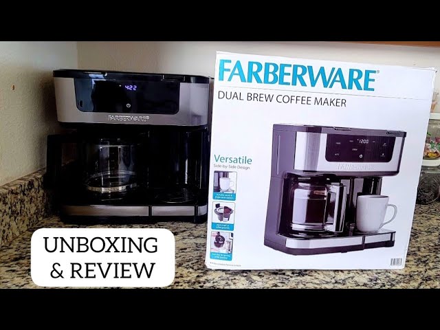Farberware Dual Brew Side by Side Coffee Maker - FW61100042831