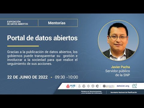 Portal nacional de datos abiertos | Laboratorio de expedición de datos