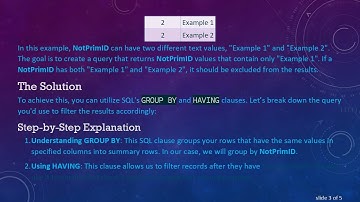 How to Exclude Certain Values from an SQL Query