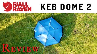 FJALLRAVEN KEB DOME 2 TENT REVIEW - A True 4 Season 2 Man Shelter - Abisko Lite 1 & 2 #ad