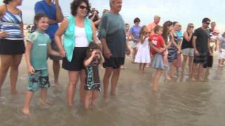 Trinity Community Church baptism at Dewey Beach
