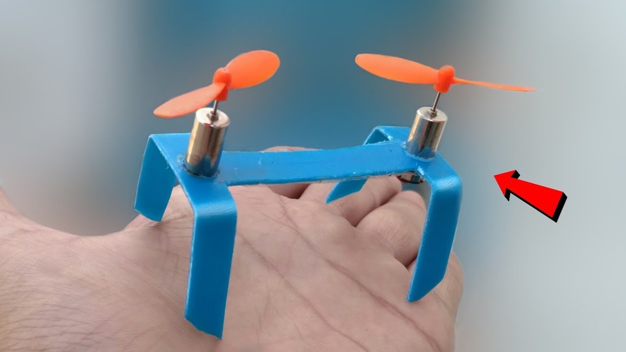 Homemade helicopter drone Motor helicopter flying YouTube