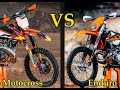 Diferencia entre motos de enduro y cross