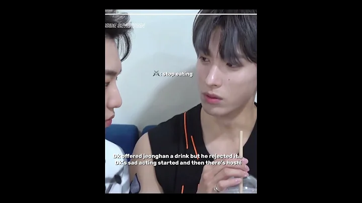 DK’s sad acting 😂😂#seventeen #svt #dk #hoshi #jeonghan #shorts #kpop #fyp