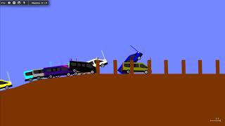 Algodoo Vehicle Racing Saga Part 1 screenshot 2