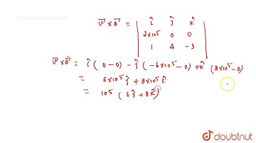 An electron is moving with speed `2xx10^5 m//s` along the positive x-direction