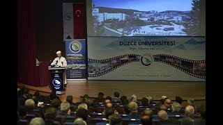 Diyanet İşleri Başkanı Erbaş, Üniversite Öğrencilerine Konferans Verdi