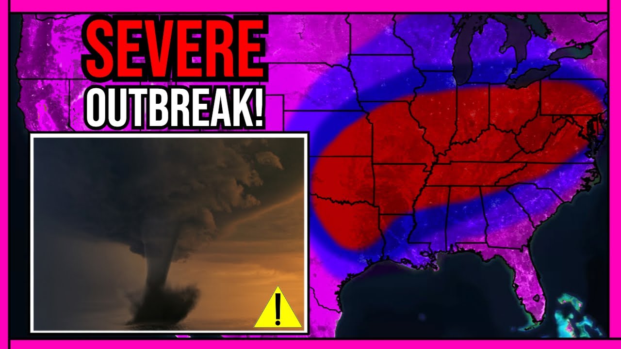🔴BREAKING - Possible Severe Weather Outbreak Possible on Monday and ...