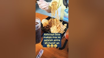 Perlu perjuangan untuk makan mie ini | Mie Gacoan Cikupa Tangerang #shorts