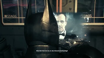 Batman Arkham Knight part 7 Batman searches for oracle and Batman picking up  the real scare crow