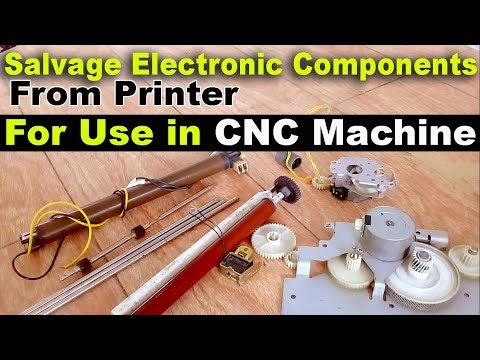 Wideo: Maszyna CNC do samodzielnego montażu z drukarki: niezbędne części, instrukcje produkcji