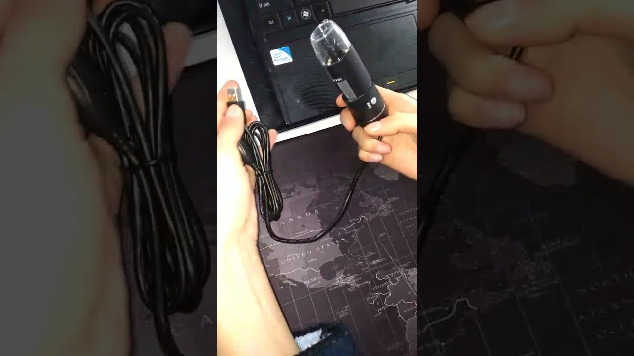 #Shorts Микроскоп проверка на работу. Как подключить Микроскоп к ПК ...