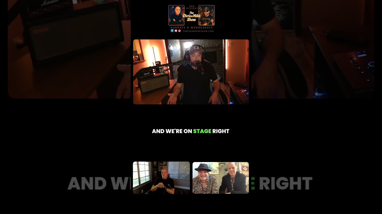 Mike’s Guitar Solo Gone Wrong #chrisandmikeshow #podcastclips #youtubeshorts #reels #podcast #music