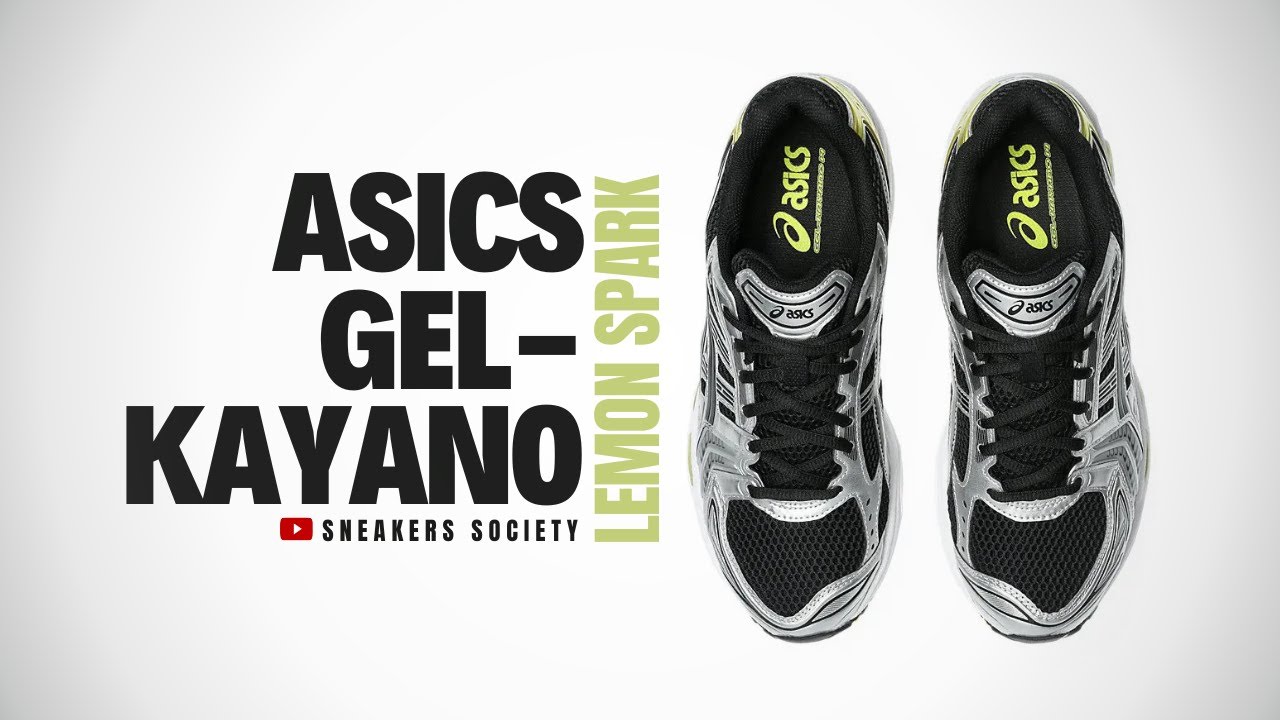 ★ASICS★Gel-Kayano 14 Black Lemon Spark★大人気★ ASICS GEL-Kayano 14 Lemon Spark 1203A537-001