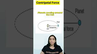 Centripetal Force Class 10 ICSE Physics explained just in 3 minutes. #ytshorts #physicsmaam