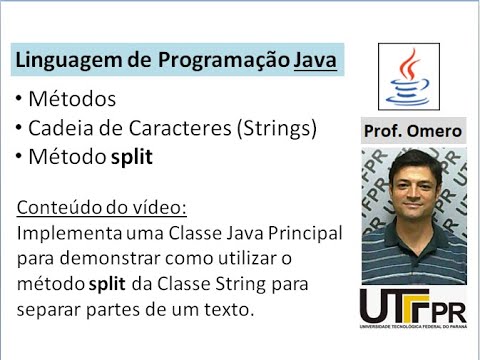 [Java] Métodos - Strings (método &rsquo;split&rsquo;): Prenome e Sobrenome