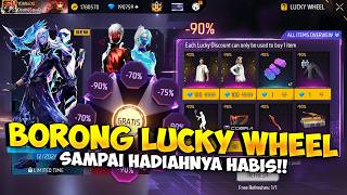 BORONG EVENT DISKON LUCKY WHEEL !! Tiket Spin Shard Untuk Apa ?? Borong Sampai Hadiahnya Habis