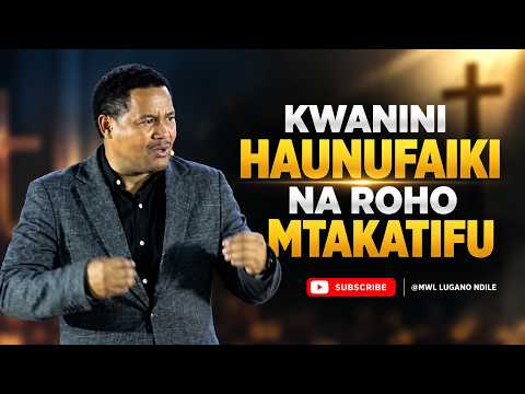 MUNGU AMEKUPA ROHO MTAKATIFU KAMA ZAWADI ..HAUNUFAIKI NAE KWA SABABU..