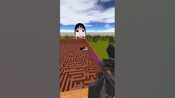 Destroying Yoshie Kimura in Big Maze Gmod Nextbot