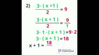 преобразования с пропорциями #математика #решениеуравнений #maths #дроби #школа