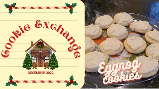 Christmas Cookie Recipe Exchange: Eggnog Cookies