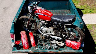 Fixing Up A NonRunning 1970's Honda CB
