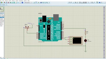 AnalogInOutSerial Circuit Simulation- Proteus