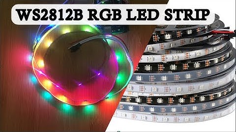 HOW TO CONTROL WS2812B LED STRIP  USING ARDUINO.
