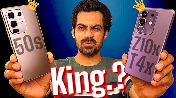 Infinix Note 50s vs Vivo T4x/iQOO Z10x under 15,000 - FULL COMPARISON ⚡⚡