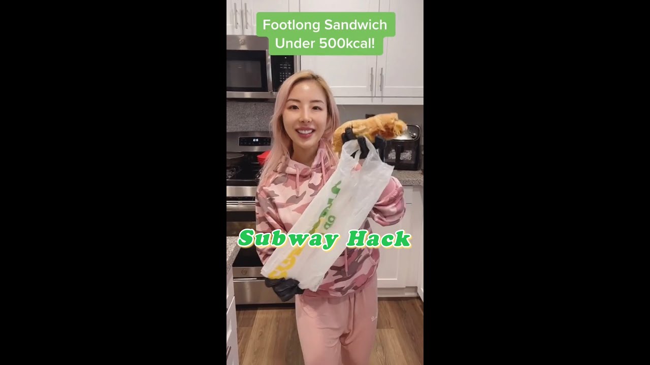 How to order a footlong Subway sandwich under 500 calories Must Watch
