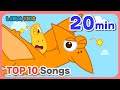 [20M] PHONICS SONG🎠 + more compilationㅣTOP 10 BEST Nursery rhymes for kids | LarvaKids Official