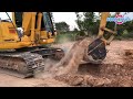 รถแม็คโคร KOMATSU PC130 ขุดดินวางท่อระบายน้ำ | ชินกฤช ว่องไว