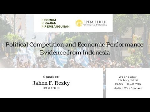 FKP 2020 05 20 - Political Competition and Economic Performance: Evidence from Indonesia