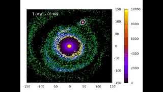 Formation of a galactic nucleus in the galaxy Henize 2-10: configuration S2