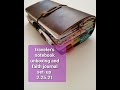 Traveler's Notebook Unboxing and Faith Journal Set-up | 2.25.21 | Architect Destiny