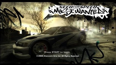 Lets Drive Series- NFS MW Redux 2020 Intro