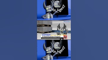 The D-bot Agency : D-botification Project [Episode 1] part 2  #3danimation #animationvideo #robot