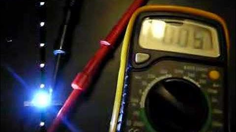 1W LED with PWM dimming control current range